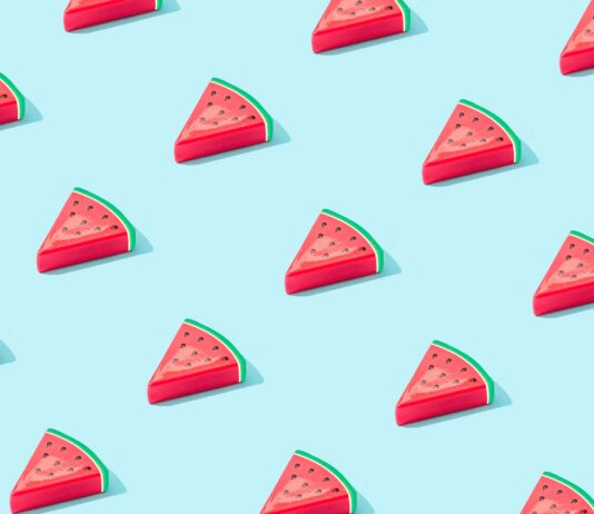 Delta Hedging von Optionen Wassermelonen Schnitze